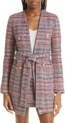 Belted Tweed Jacket | ShopStyle