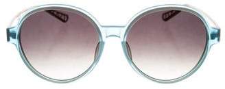 Sama Eyewear Round Tinted Sunglasses w/ Tags