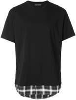 Thumbnail for your product : Neil Barrett double layer hem T-shirt