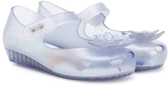 Mini Melissa x Disney Frozen glitter shoes