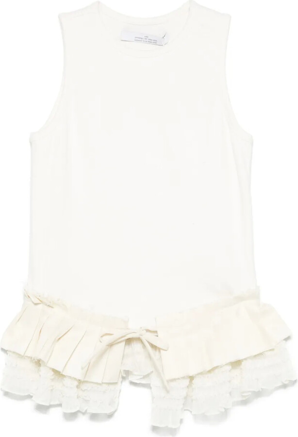 Rokh Ruffled Tank Top