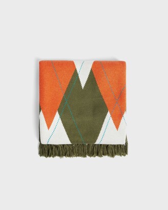 Ted Baker Knitted Argyle Scarf