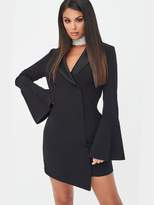 Thumbnail for your product : Lavish Alice X Rosie Connolly Button Detail Blazer Mini Dress - Black