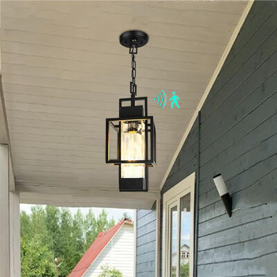 Wrought Studio Kostoula Outdoor Hanging Lantern