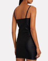 Thumbnail for your product : Sprwmn Tube Line Leather Dress