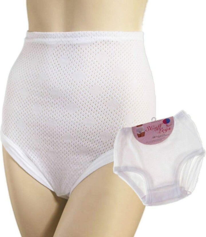 FASHION REVIEW Gimbles® New 3 Pack Ladies 100 Cotton Airtex Eyelet