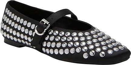 Katy Perry The Evie Mary Jane Women's Flat Shoes Black : 8.5 M, Polyester/Synthetic