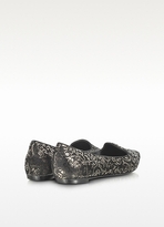 Thumbnail for your product : Sigerson Morrison Belle - Sadie 4 Grafite and Black Leather Loafer