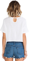 Thumbnail for your product : LnA Loma Crop Tee