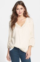 Thumbnail for your product : Lucky Brand 'Lily' Peasant Top