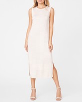 Thumbnail for your product : Express French Toast Striped Midi Dress
