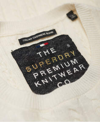 Superdry Luxe Mini Cable Knit Jumper