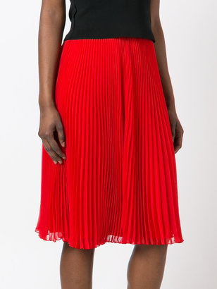 Givenchy plissè mid-length skirt