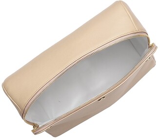 Etui Bags Woven Leather Clutch in Cream — UFO No More