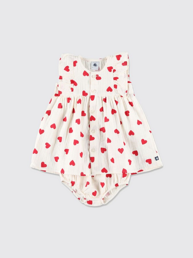 Petit Bateau Romper Kids color White
