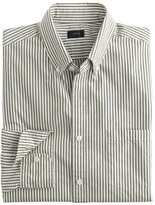 Thumbnail for your product : J.Crew Secret Wash shirt in sage stripe