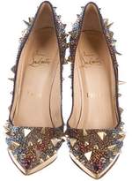 Thumbnail for your product : Christian Louboutin Pigalili Pot Purri Strass Pumps