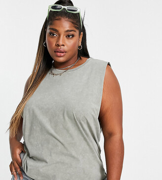 asos plus tops