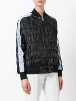 Thumbnail for your product : Versace ruched bomber jacket