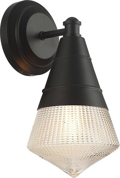 Maxim Lighting Hargreaves Wall Sconce in Black