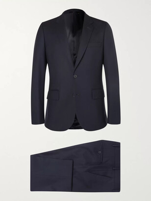 Paul Smith Navy A Suit To Travel In Soho Slim-Fit Wool Suit