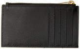 Thumbnail for your product : Saint Laurent Black Zipped Fragment Card Holder