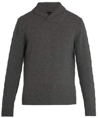 Ermenegildo Zegna Shawl-collar cashmere sweater
