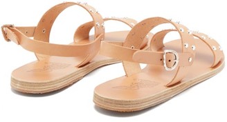 Ancient Greek Sandals Dinami Leather Slingback Sandals - Tan