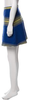 Alice + Olivia Jacquard Mini Skirt