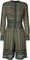 Yigal Azrouel tribal embroidered romp 