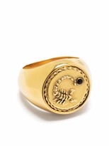 Thumbnail for your product : Goossens Talisman Scorpio Signet Ring