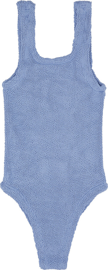 Hunza G Classic Seersucker Swimsuit (7-12 Years)