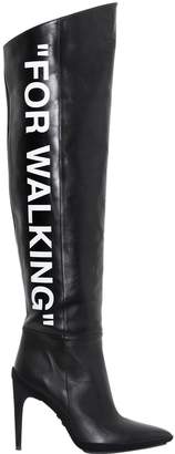Off-White Off White 100mm For Walking Leather Boots
