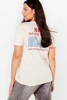 Thumbnail for your product : Nasty Gal Womens The Beatles Plus Graphic Tee - Beige - 18-20