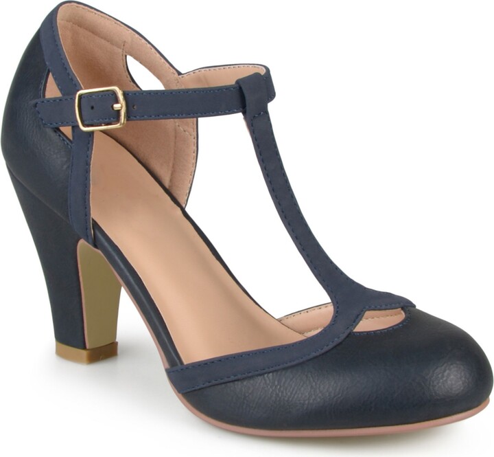 wide width womens pumps