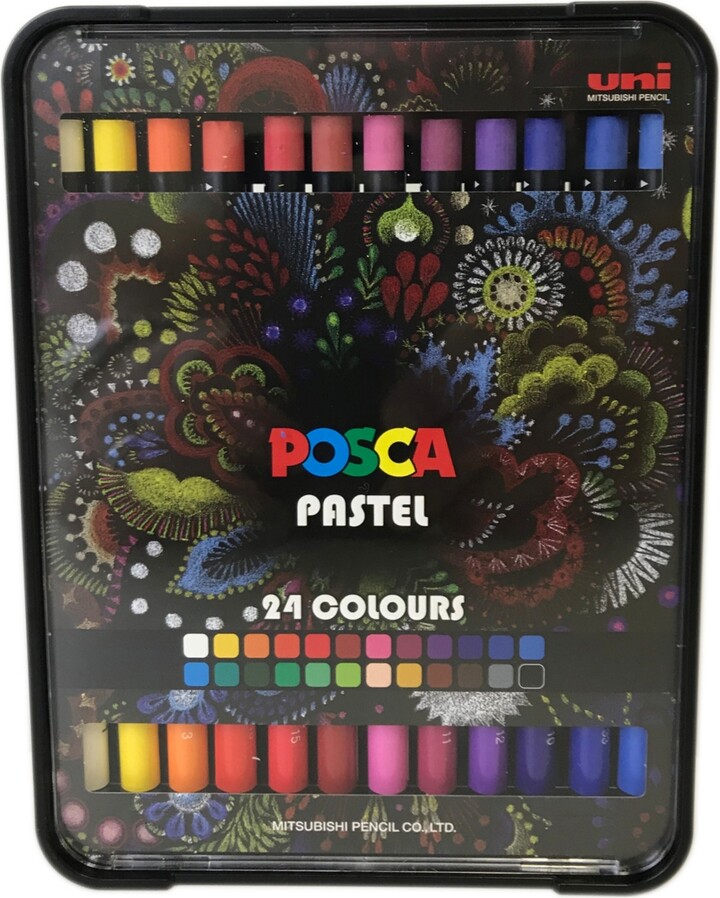 Posca Pastel Set, 24Colors ShopStyle Hair Accessories