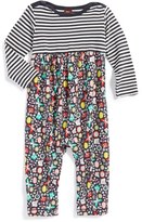Thumbnail for your product : Tea Collection 'Jana Blume' Cotton Romper (Baby Girls)