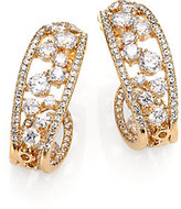 Thumbnail for your product : Adriana Orsini Celestial J-Hoop Earrings