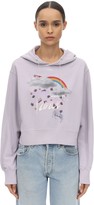 Thumbnail for your product : KLSH - KIDS LOVE STAIN HANDS Printed Cotton Jersey Sweatshirt Hoodie