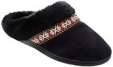 Thumbnail for your product : Isotoner Faux Fur-Trim Hoodback Slippers