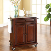 Thumbnail for your product : Crosley Kitchen Cart with Stainless Steel Top Base