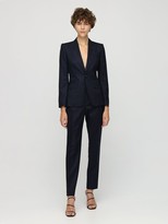 Thumbnail for your product : DSQUARED2 Striped Wool Single Breast Suit
