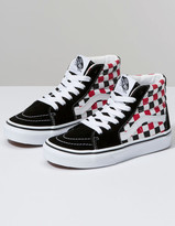 red checkerboard vans tilly's