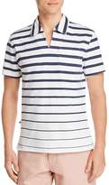 Thumbnail for your product : OOBE Circuit Striped Regular Fit Polo Shirt