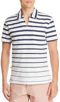 OOBE Circuit Striped Regular Fit Polo Shirt