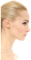 Thumbnail for your product : Jennifer Meyer Diamond Long Bar Stud Earrings