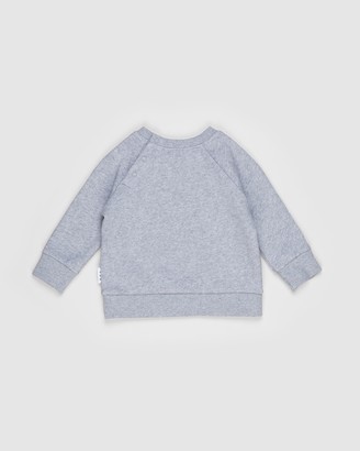 Huxbaby Boy's Grey Sweats - Wildcat Sweatshirt - Kids - Size 8 YRS at The Iconic