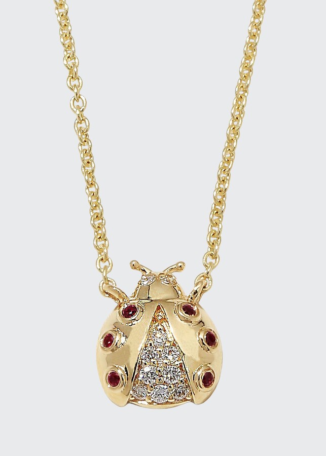 Ladybug Necklace | Shop the world's largest collection of fashion 