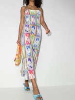 Thumbnail for your product : Rixo Holly Mermaid silk midi dress