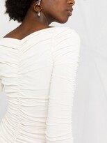 Thumbnail for your product : KHAITE Ruched Bodycon Midi Dress